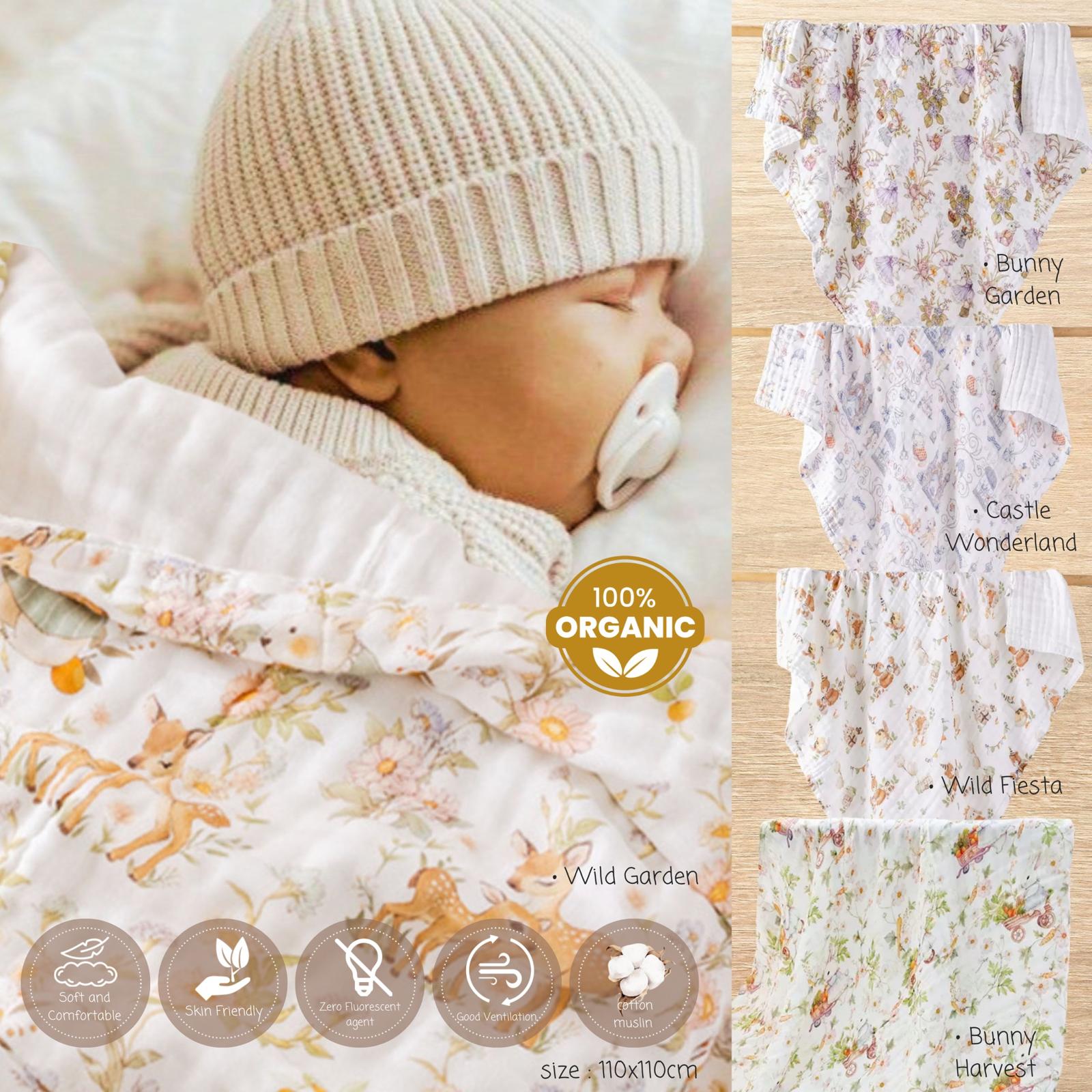 U:Baby Dreamy Soft Muslin Cotton Blanket